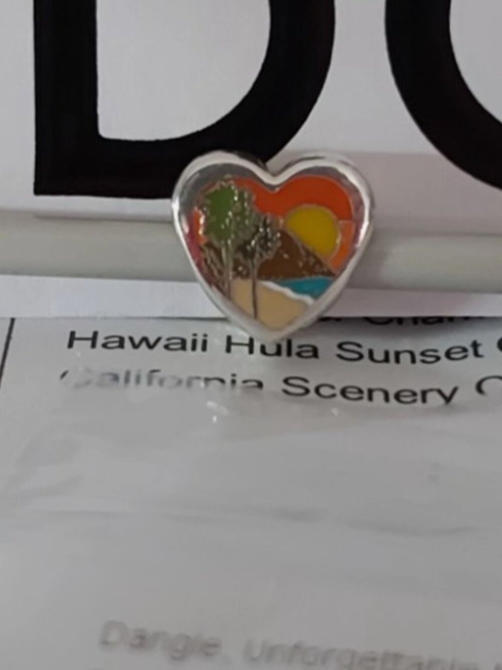 AUTH PANDORA Sterling Silver doubled-sided California Scenery Charm ENG792015_88 - Picture 2 of 14